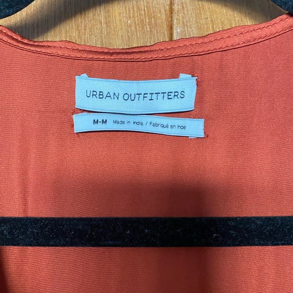 Urban Outfitters Satin Wrap Mini Dress - Picture 5 of 5